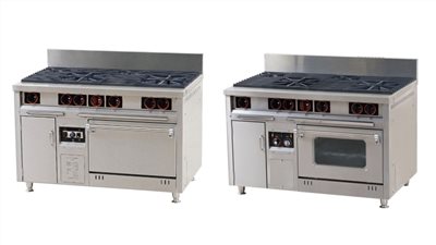 二主二副一烤箱/(一熱風烤箱)西餐爐-CFH-120A/CFH-120AS