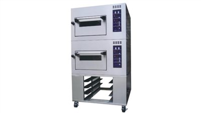 二層二盤直放液晶顯示前白電烤箱JSL-22
